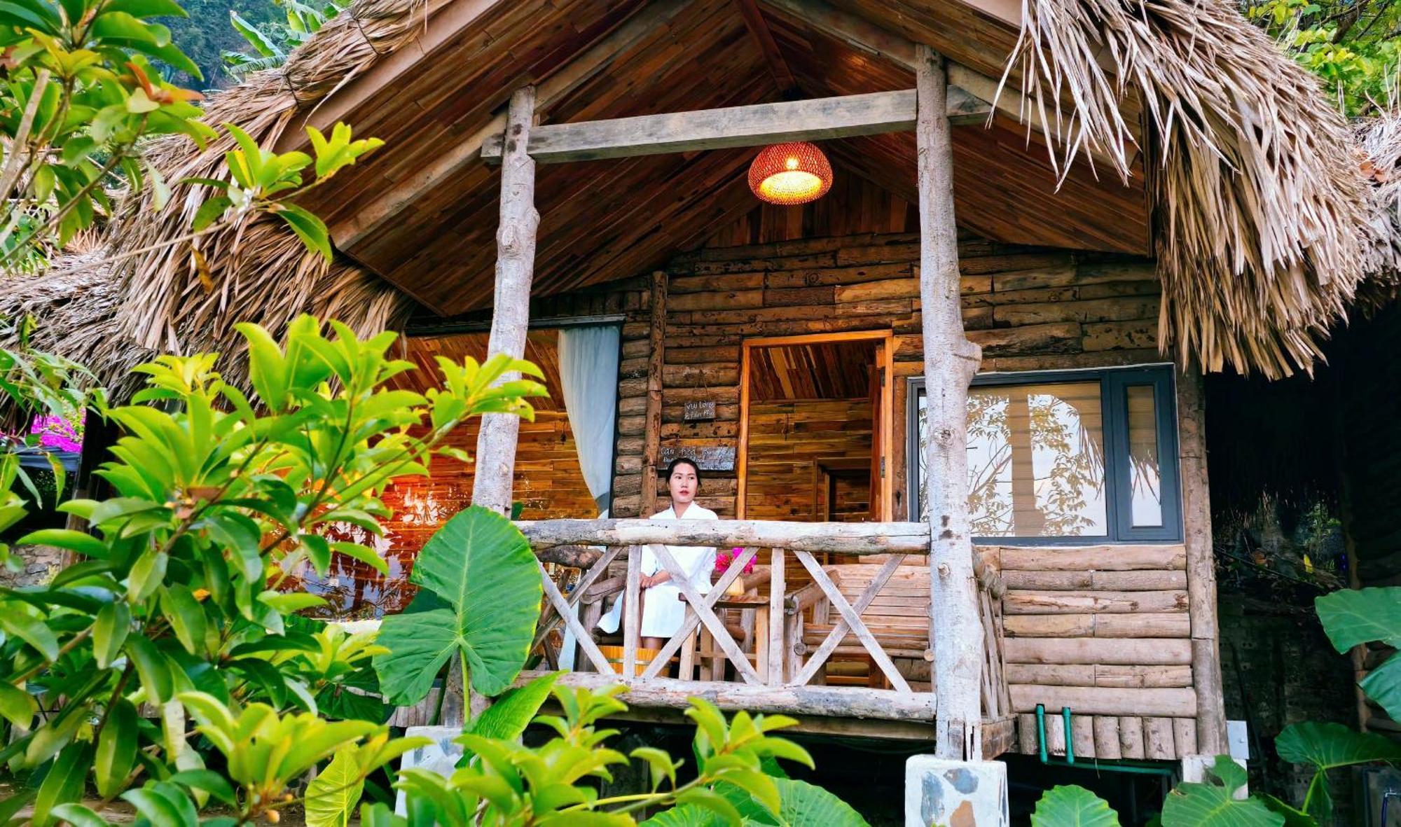 Ecolodge Ke Nenh Dien Bien Ban Hin Lom Exteriör bild