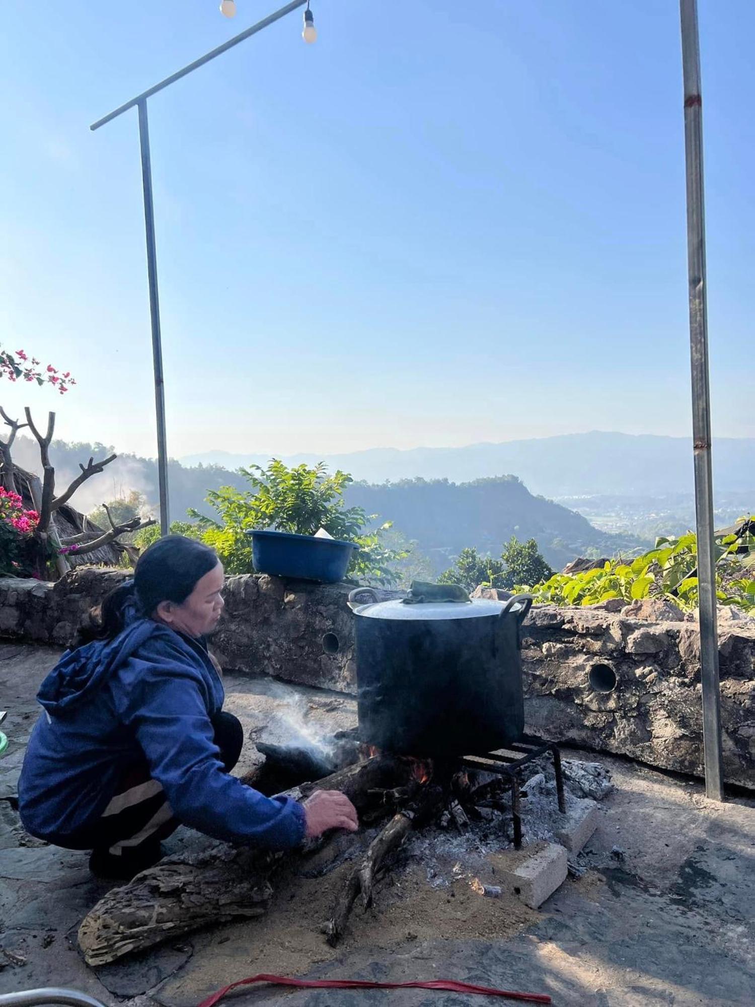 Ecolodge Ke Nenh Dien Bien Ban Hin Lom Exteriör bild