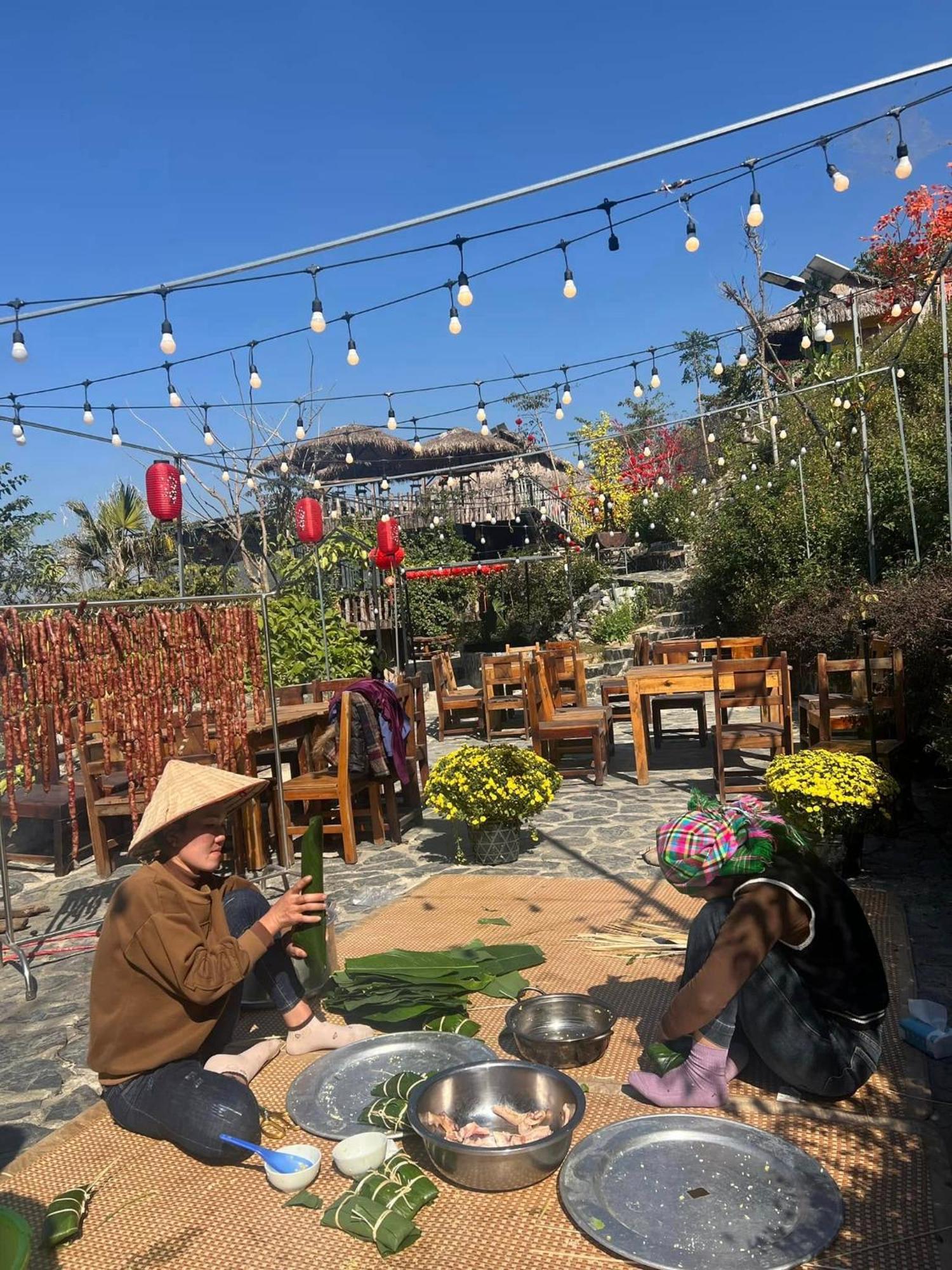 Ecolodge Ke Nenh Dien Bien Ban Hin Lom Exteriör bild