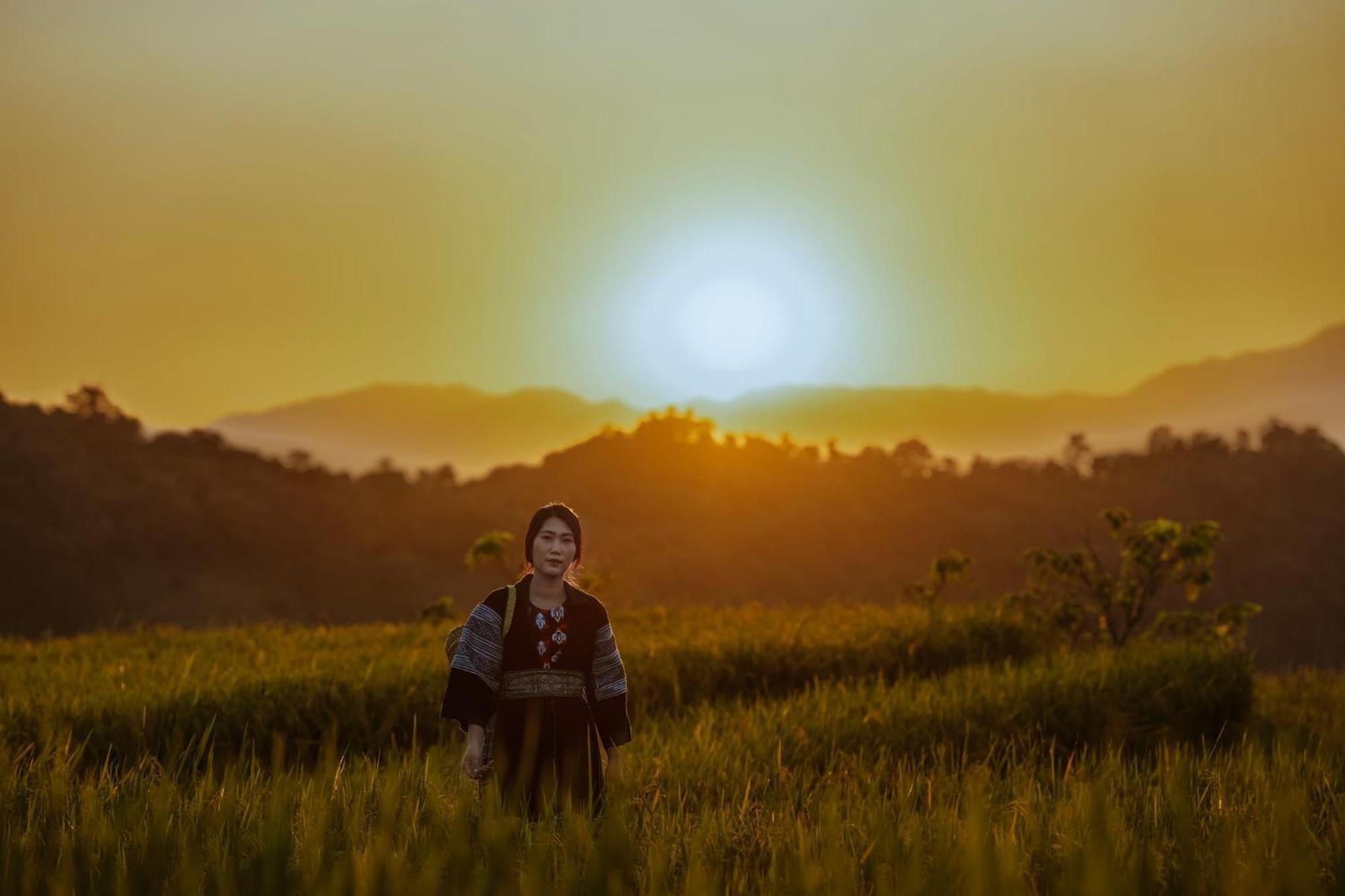 Ecolodge Ke Nenh Dien Bien Ban Hin Lom Exteriör bild