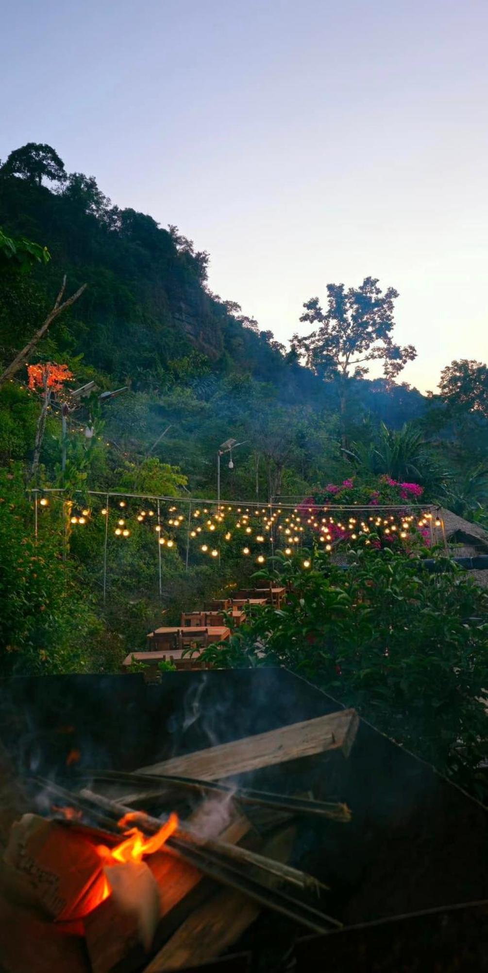Ecolodge Ke Nenh Dien Bien Ban Hin Lom Exteriör bild
