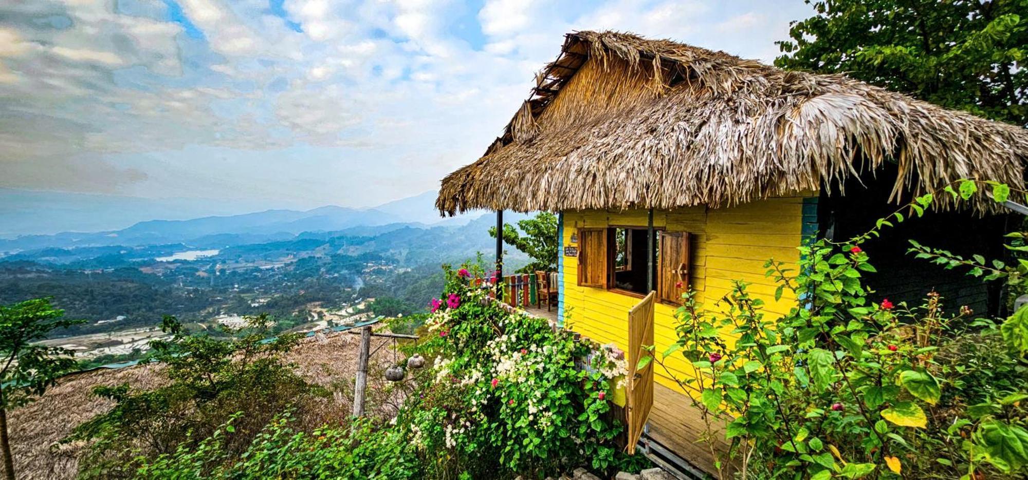 Ecolodge Ke Nenh Dien Bien Ban Hin Lom Exteriör bild