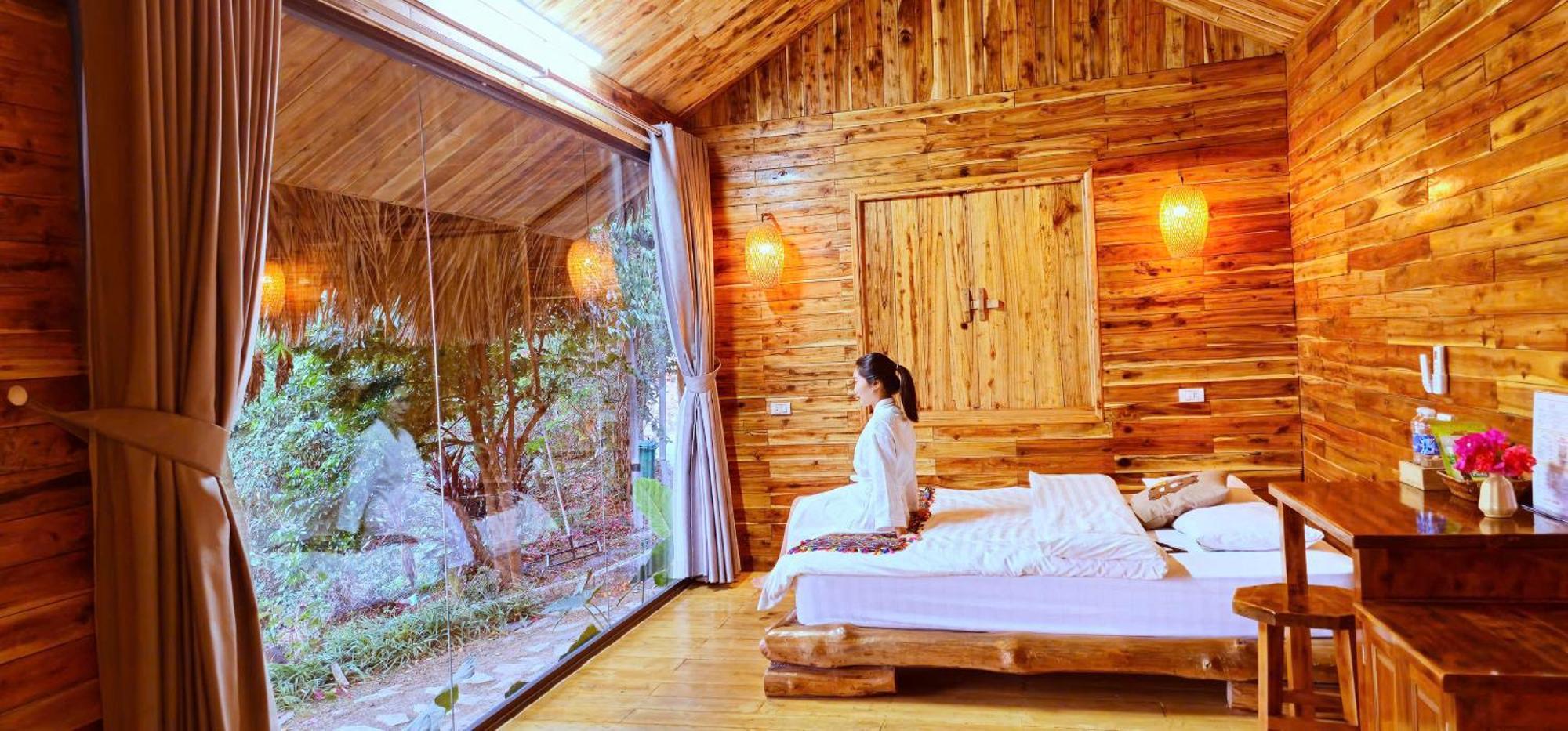 Ecolodge Ke Nenh Dien Bien Ban Hin Lom Exteriör bild