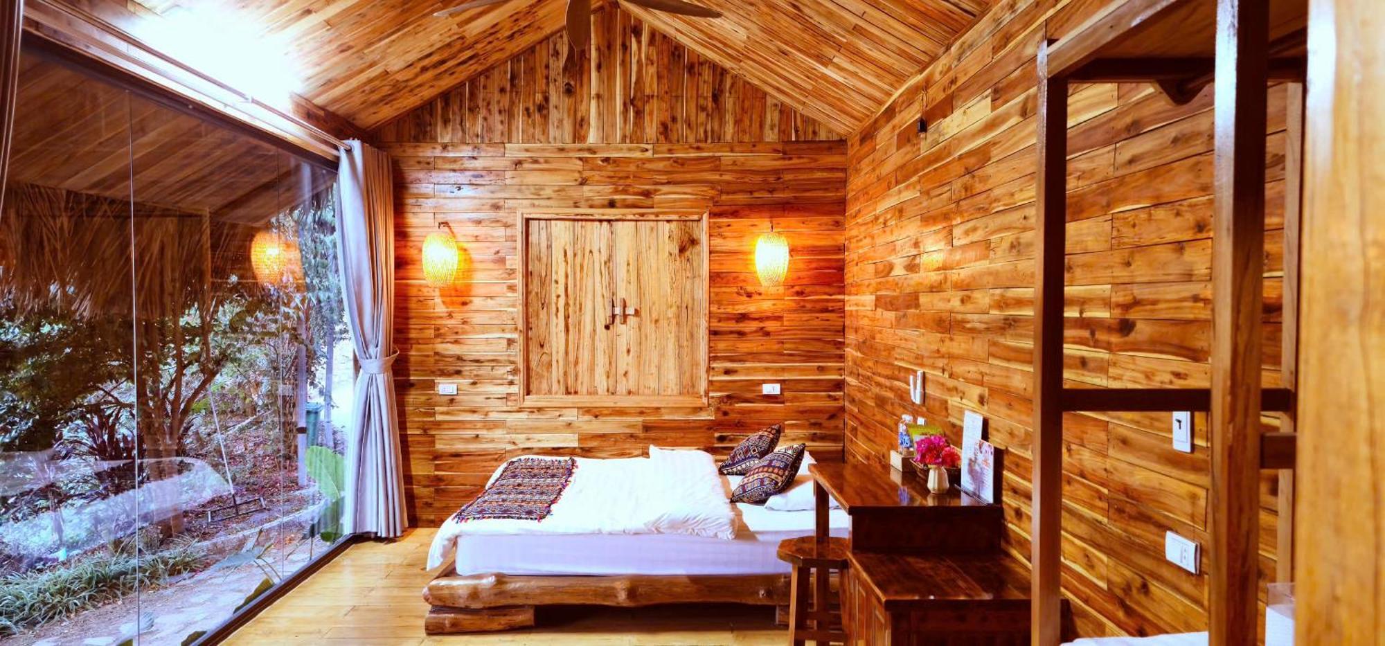 Ecolodge Ke Nenh Dien Bien Ban Hin Lom Exteriör bild